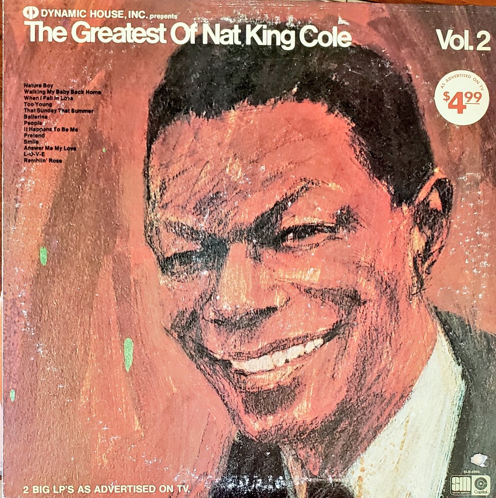 BrowneEar's tweet image. Nat King Cole on #vinyl #nowspinning 

#SundayMorningAnalog