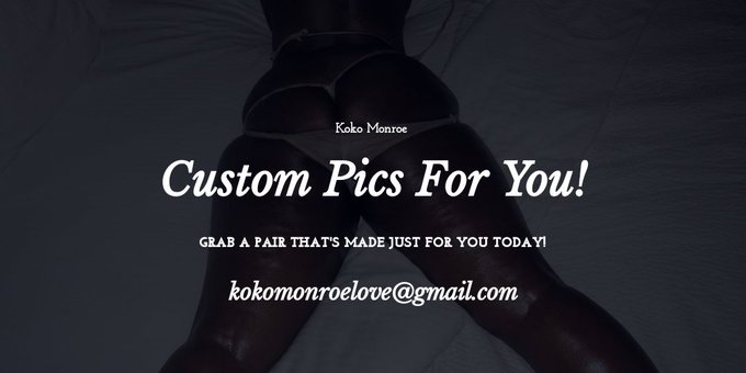 Ask about my custom special.  #findomcommunity #kokomonroeatl #footfettish Dominant  #whiteslave https://t<a href="/tag/findomcommunity"class="tags">#findomcommunity</a><a href="/tag/footfettish"class="tags"><span>#footfettish</span></a><a href="/tag/whiteslave"class="tags"><span>#whiteslave</span></a><a href="/tag/kokomonroeatl"class="tags"><span>#kokomonroeatl</span></a>