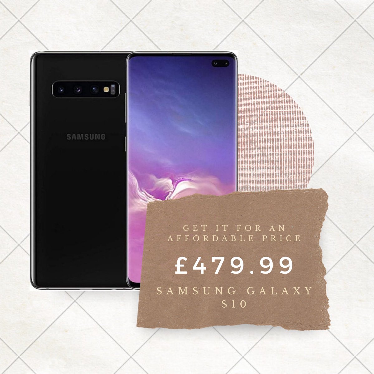 techpeak2's tweet image. Get a Samsung Galaxy S10 for an affordable price of £479.99. Click this link for more info —&amp;gt; techpeak.wordpress.com