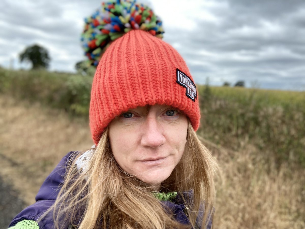 HarrytheCrank's tweet photo. Best bobble hat ever! 

@YorkshireTea 
@bigbobblehats https://t.co/181is9wiwu
