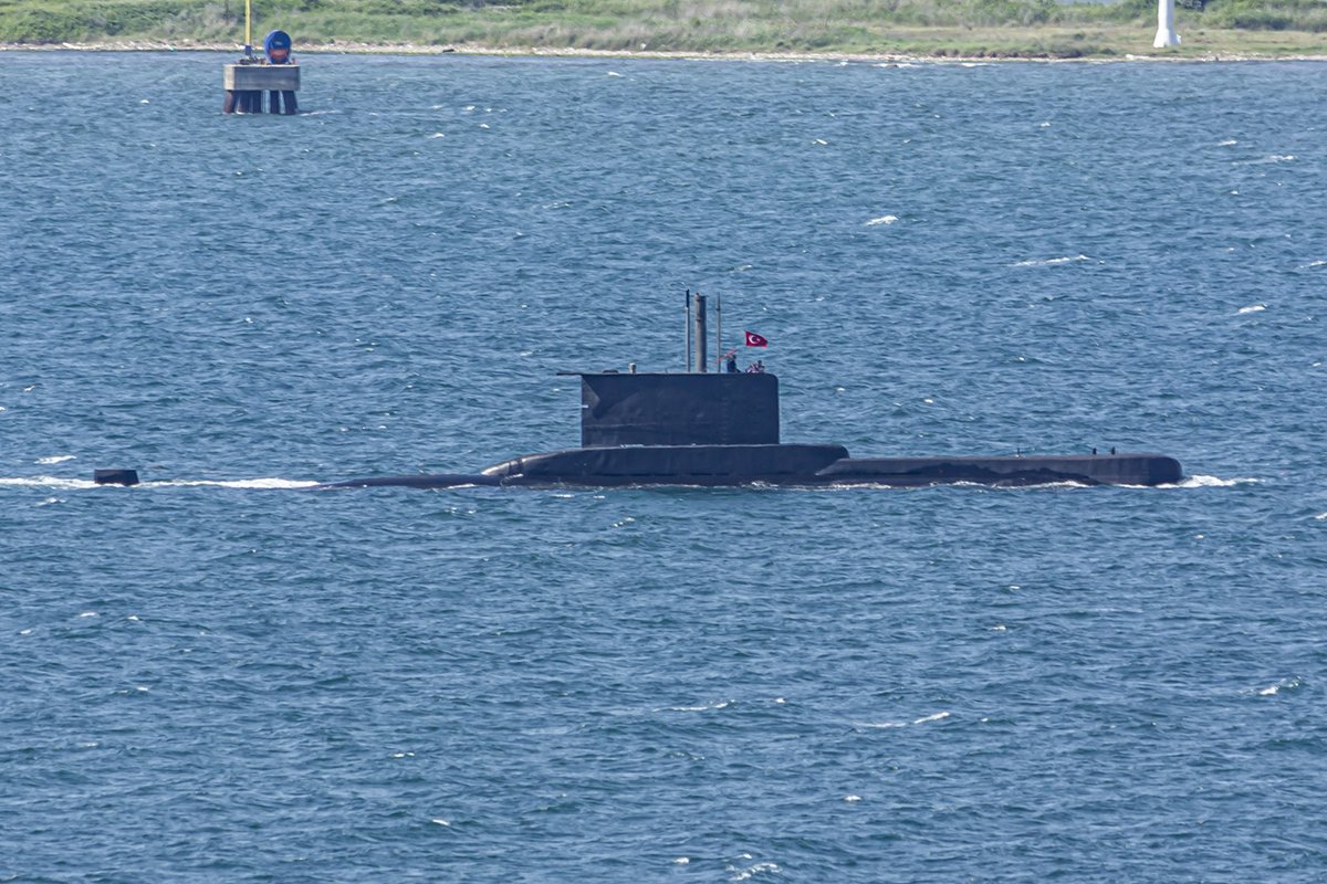 OguzEroguz1's tweet image. #TurkishNavy's #AyClass #Type209-1200 #submarine