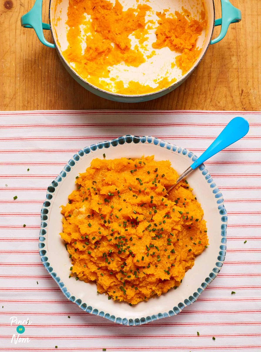 Fancy something a bit different with your roast dinner? BUTTERNUT SQUASH AND SWEET POTATO MASH! 😍
FULL RECIPE 👉👉 pinchofnom.com/recipes/butter…