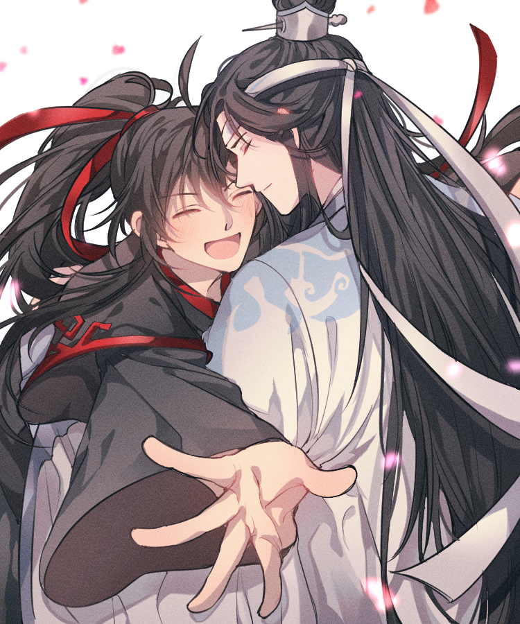 「꼬옥 안아주기
#魔道祖师 #MDZS #마도조사 」|RONPU 론푸のイラスト