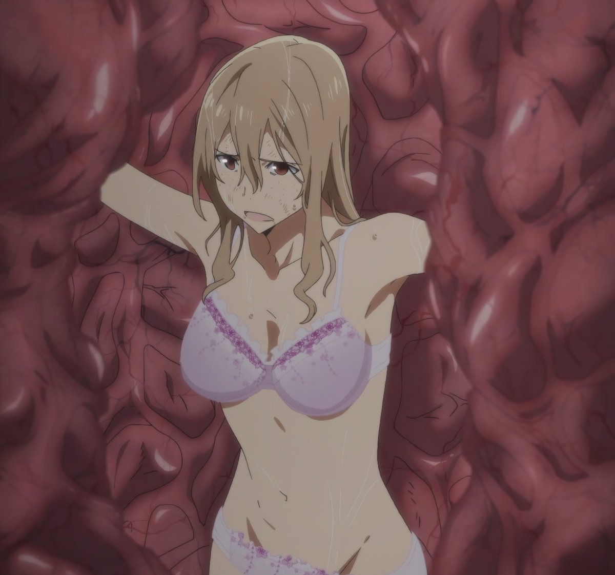 イナズマナイト 下着姿で肉壁に閉じ込められるのはエロいですね かごめにもヤりたいですね イナズマナイト 下着姿で肉壁に閉じ込められるのはエロいですね かごめにもヤりたいですね