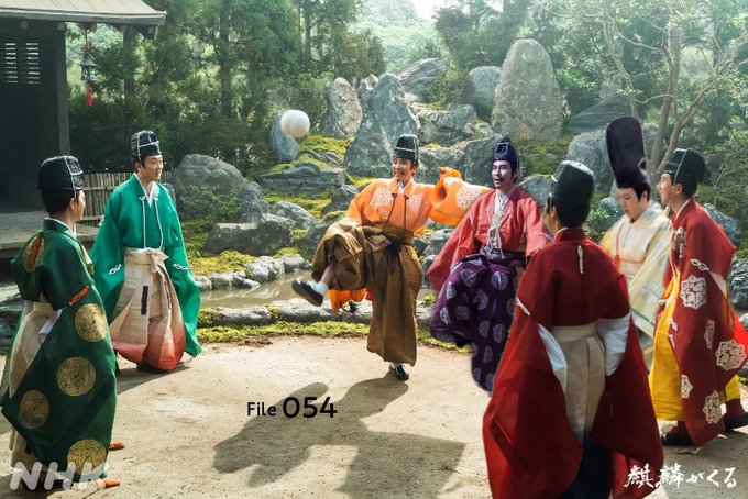 蹴鞠のtwitterイラスト検索結果 古い順