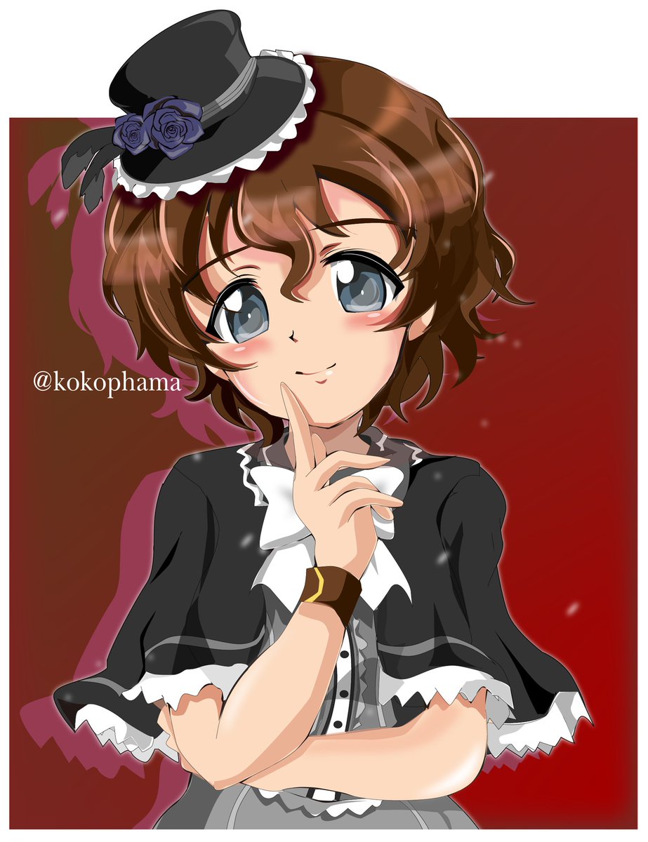 秋山優花里生誕祭 秋山優花里生誕祭 秋山殿おめでとう ココ のイラスト