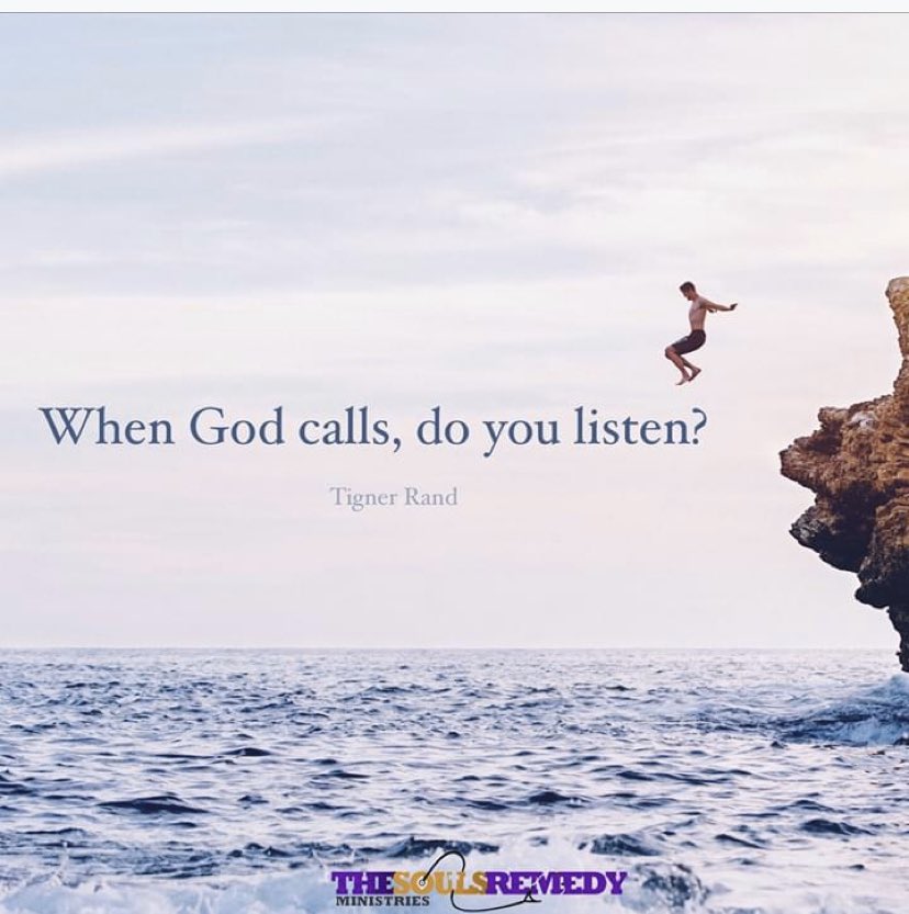 RollingOut's tweet photo. God is calling us daily! We either don’t recognize or we choose to ignore his voice. There is something specifically, God want you to do. Tune in take heed and take the leap of faith! What is #God calling you to do? https://t.co/pQvOyQkJ3Y