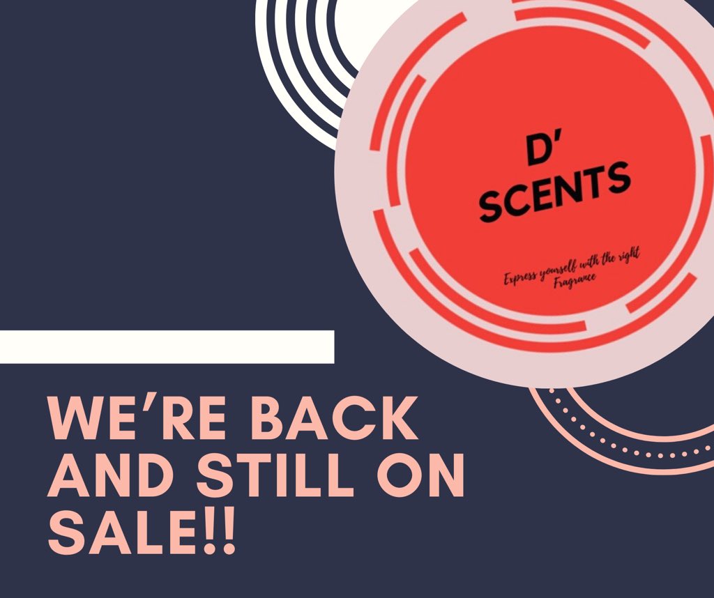 the_perfume_co's tweet photo. Greetings from us!
Hope you are all well and safe during this pandemic.
New Safety Protocols will be in place.
You missed this right? It's back and still on sale! Perfume starts at 800!
Be Safe & God Bless us All ๐
#AuthenticUSTester https://t.co/r8FEQeLYYk