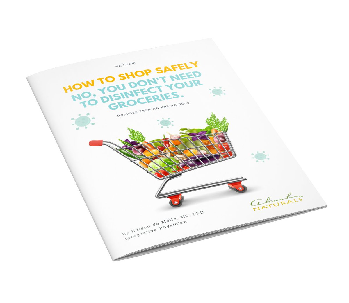 frandrescher's tweet photo. https://t.co/5gnFGCBA5J
No, you don’t need to disinfect your groceries. Read this free eBook on how to shop safely during the #pandemic from Dr. Edison de Mello of @AkashaCenter #covid19 #coronavirus #prevetion #bethechange https://t.co/Bh98ry8XtT