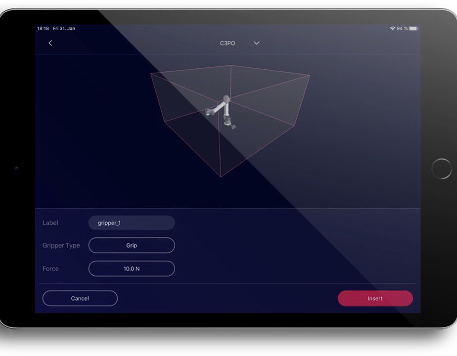wandelbots's tweet image. #DidYouKnow that the Wandelbots App supports various tools such as linear &amp;amp; vacuum grippers, gluing nozzle &amp;amp; several others? Get a first-hand experience for yourself by joining our LIVE webinars. It’s just 10 days to go!🚀
Register now: bit.ly/AutomaticaEN
#robotsforthepeople