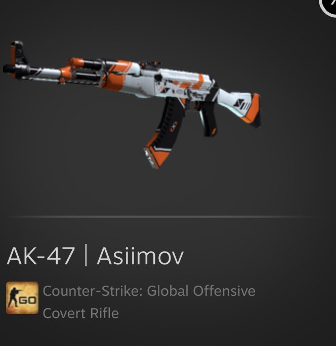 CowAnchor's tweet photo. 45$ AK-47 ASIIMOV GIVEAWAY!!

-RT+Like 
-Tag 2 friends 
-Follow @CowAnchor 

Rolling in 3 days! GL ❤️ https://t.co/PPmpgaF6hg