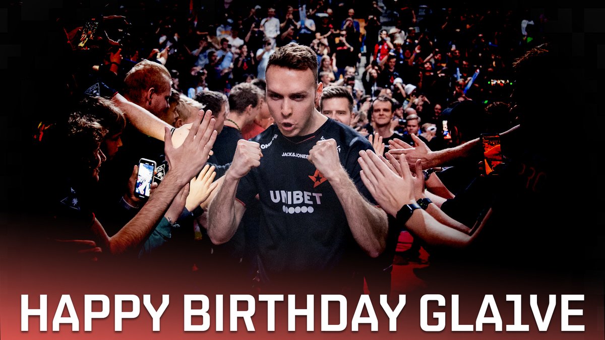 AstralisCS's tweet photo. 25 years! Join us in wishing @gla1ve_csgo a happy birthday π₯³
Enjoy the day β₯οΈ π
#ToThePresents #ToTheStars https://t.co/c610QLlTaf