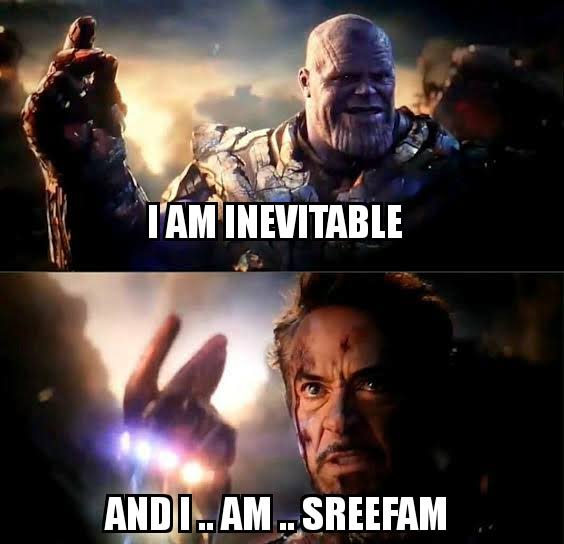 saisantoshlov's tweet image. This year people supported different contestants but many of the #SreeFam members not broke their Friendships because of that ..
Because we are family ,we may have different choices but ultimately we one 
#SreefamLoveSreesanth