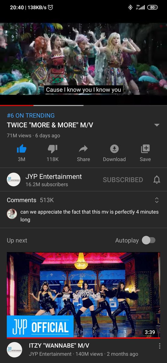 @TWICEYTData @TWICETrends @JYPETWICE LET'S GO ONCE