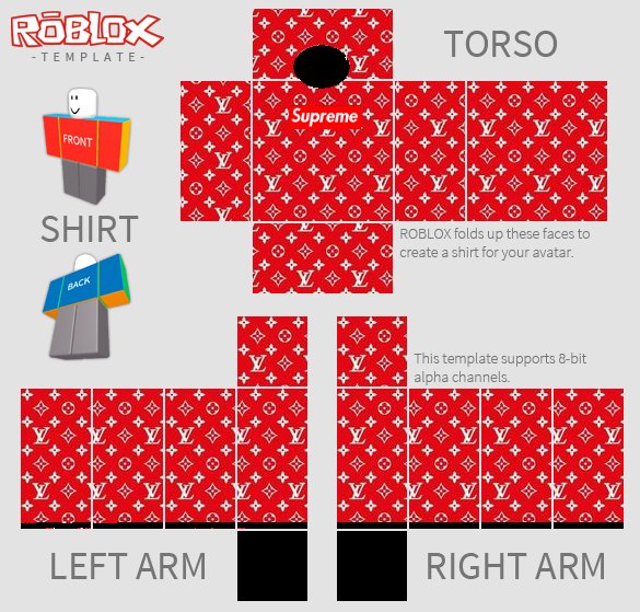 Roblox Clothing Templates