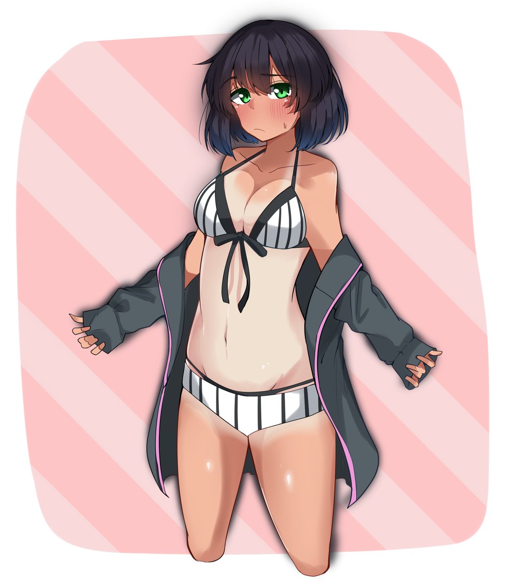 #公式設定ではないということは重々承知しているがなぜか自分の妄想の中でデフォルトになってしまっている二次創作設定 
#ガルパン

ホシノさんには日焼け跡がある。

・・・すまんこれは完全に俺の趣味。 