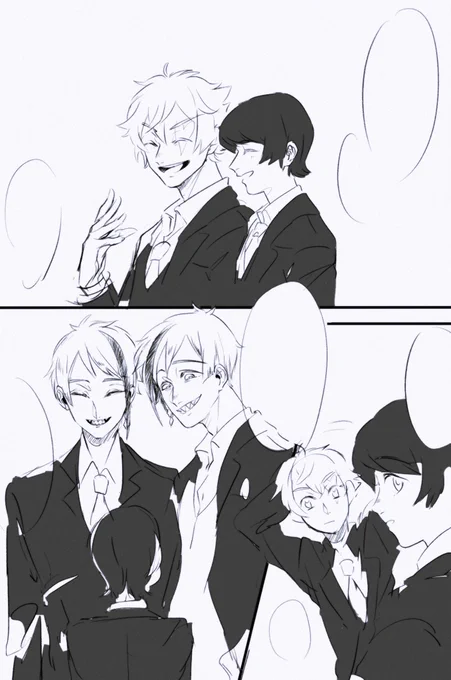 まだ全然ラフだけど漫画らしき何かを錬成中 