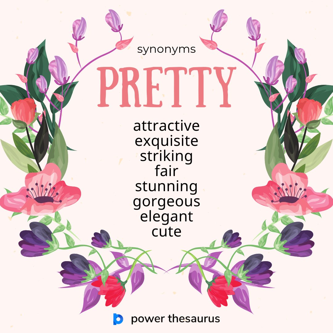 Power Thesaurus on X:  A person who is attractive  is pleasant to look at. E.g. She's a very attractive woman. #learnenglish  #thesaurus #synonym #ielts  / X