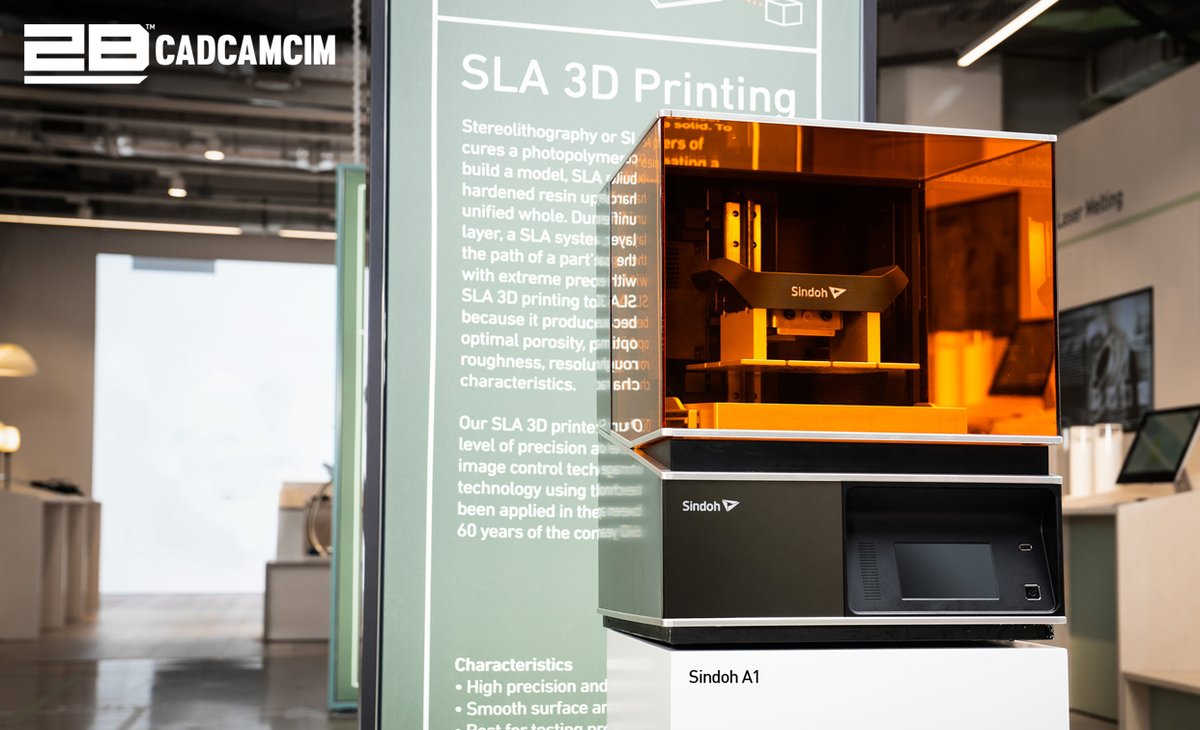 2Bcadcamcim's tweet photo. We proudly introduce the new high precision SLA 3D Printer SINDOH A1+ by Unmistakable Sindoh 

Place your order NOW:
UAE+97145081501 
KSA+966538452813

#2BCADCAMCIM #SINDOH #3dprinter #sla #a1 #digitaldentistry
#digitaldental #orthodontics
#highprecision3dprinter #3dprinting https://t.co/bdTIxkhyli