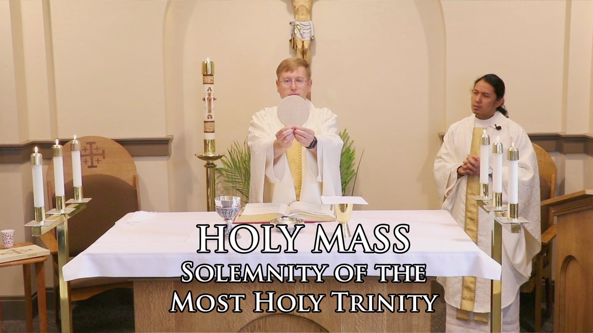 StAnneChurch's tweet image. Holy Mass: Solemnity of the Most Holy Trinity
youtu.be/IDMetvb_mjk #HolyMass #MostHolyTrinity @archdpdx @CatholicSentnl
