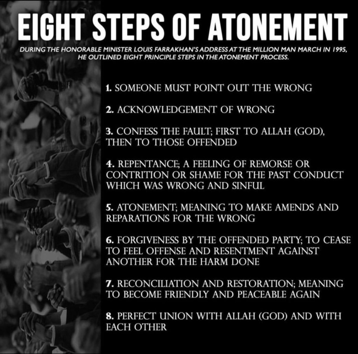 BlackXodus's tweet image. Peace to you
dear sister @DillardVicki

Confessing Your Fault and Feeling Shame is part of the process. But do most of these people truly feel guilty?

You are correct. Let's not be fooled by no crockadille tears. They had 460 years. #ProjectSeparation