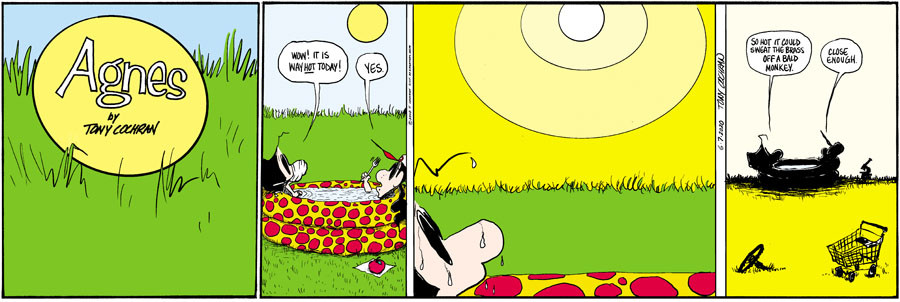 Today, SunJune 7, join in The Big Thank You Search of 2020! Agnes, by Columbus, OH cartoonist Tony Cochran, &amp; other #comics have 6 symbols of gratitude for people who help us all through pandemic. Find them in Agnes today! #BigThankYouSearch #coronavirus #COVID19 <a href="/10TV/">10TV</a> <a href="/GCAC_Cbus/">GCAC</a>