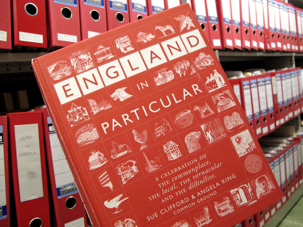 UoEHeritageColl's tweet image. It&apos;s #NationalFishAndChipDay! The #CommonGroundArchive includes press clippings &amp;amp; leaflets about fish &amp;amp; chips, which were collected by @CommonGroundLab as research for an entry in the &apos;England in Particular&apos; encyclopedia. [EUL MS 416/PRO/14/2/1/37] #ExploreYourArchive