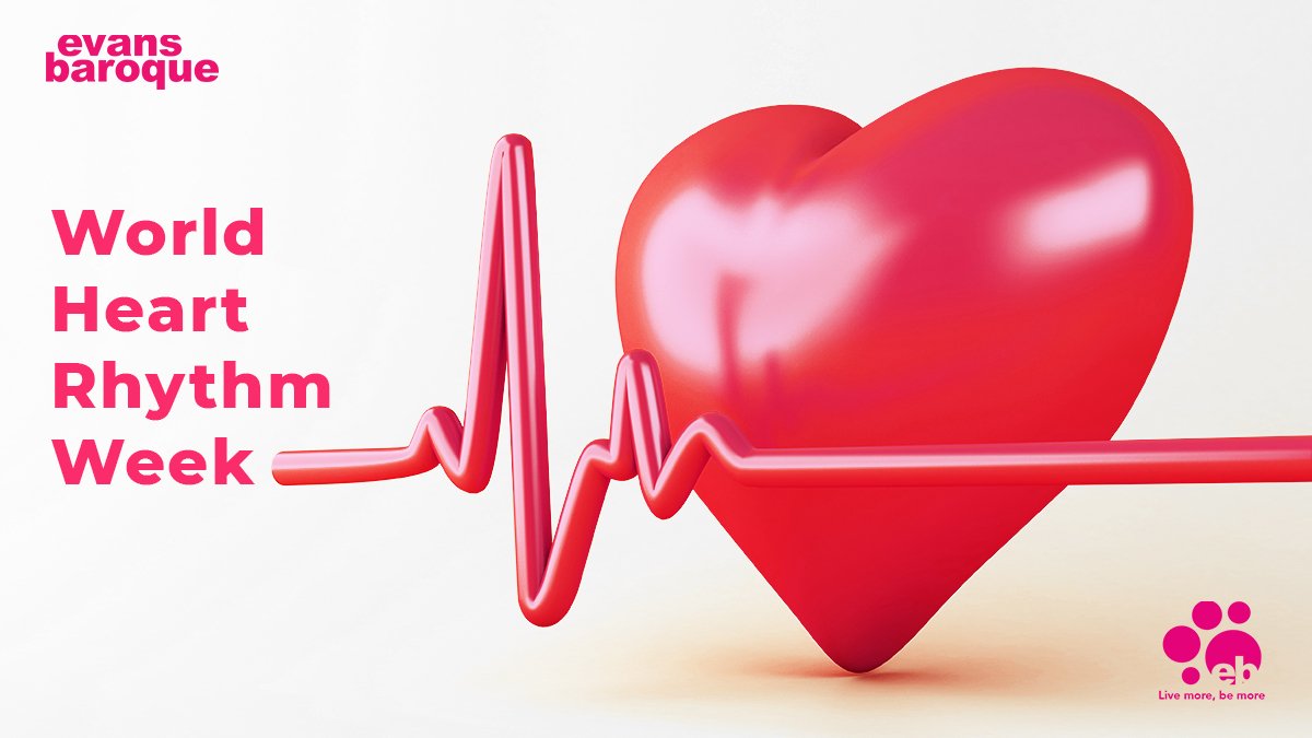 evans_baroque's tweet photo. Happy World Heart Rhythm Week!
Be health-conscious. Be heart-conscious
#WHRW
.
Evans Baroque cares... #LiveMoreBeMore https://t.co/qFyo5eJkna