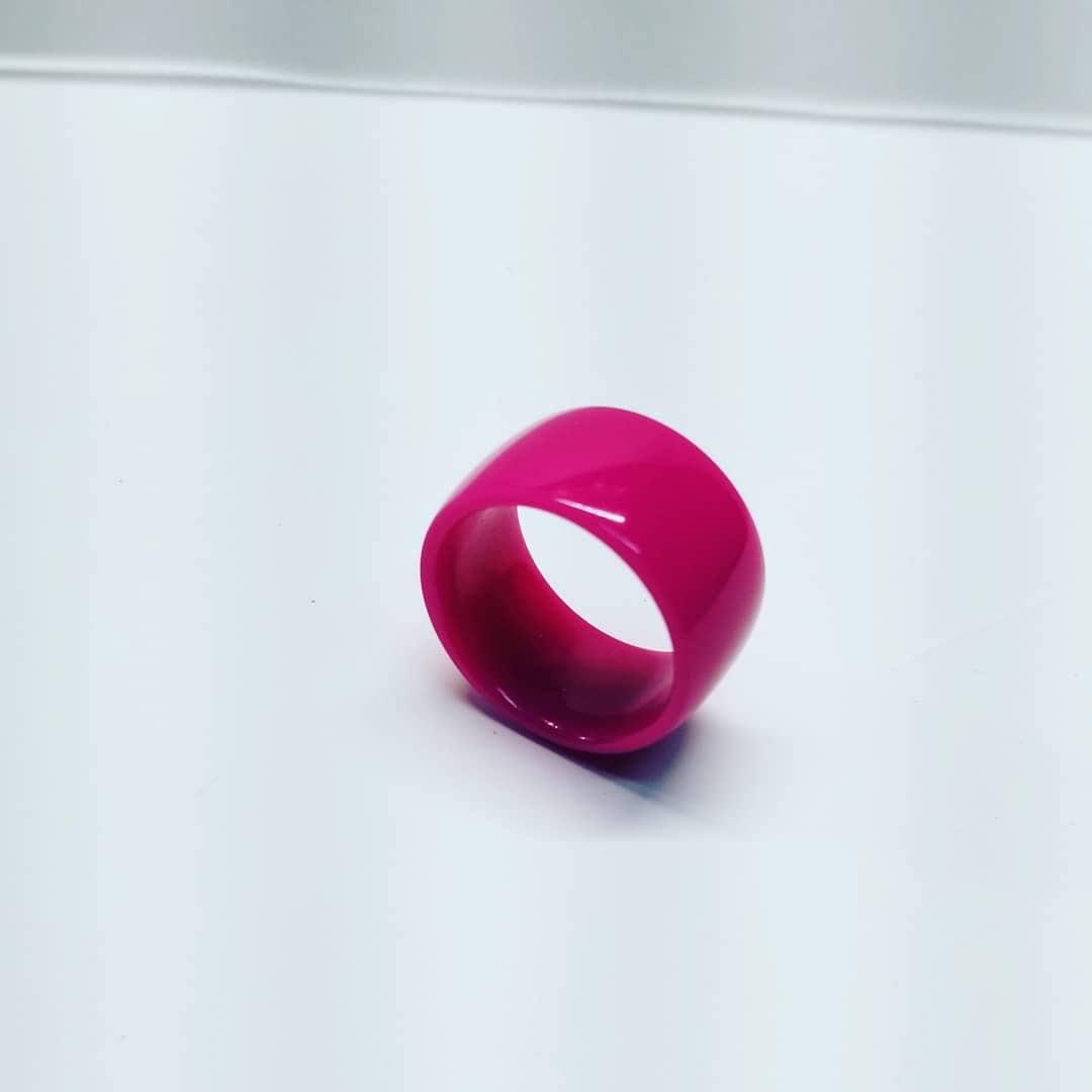 john_terzich's tweet photo. Tried something a little different today. This is a 100% Corian ring https://t.co/lFHa4m2mX3