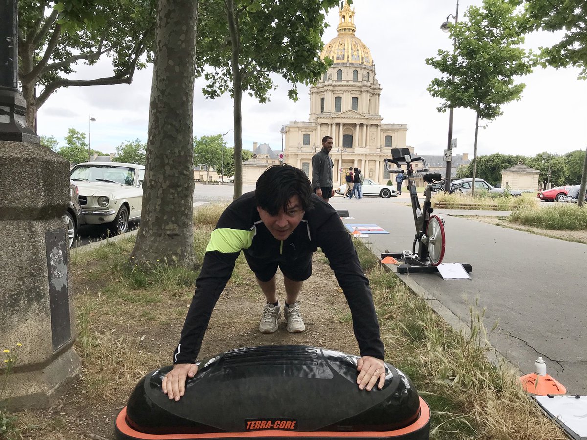 ShizenSporTruck's tweet photo. RT Outside workout in ⁦⁦@Paris⁩ today with ⁦⁦@terracorefit⁩ ⁦⁦@ActechP⁩ https://t.co/ZhewlGpNrC https://t.co/KWVrDiD5XF