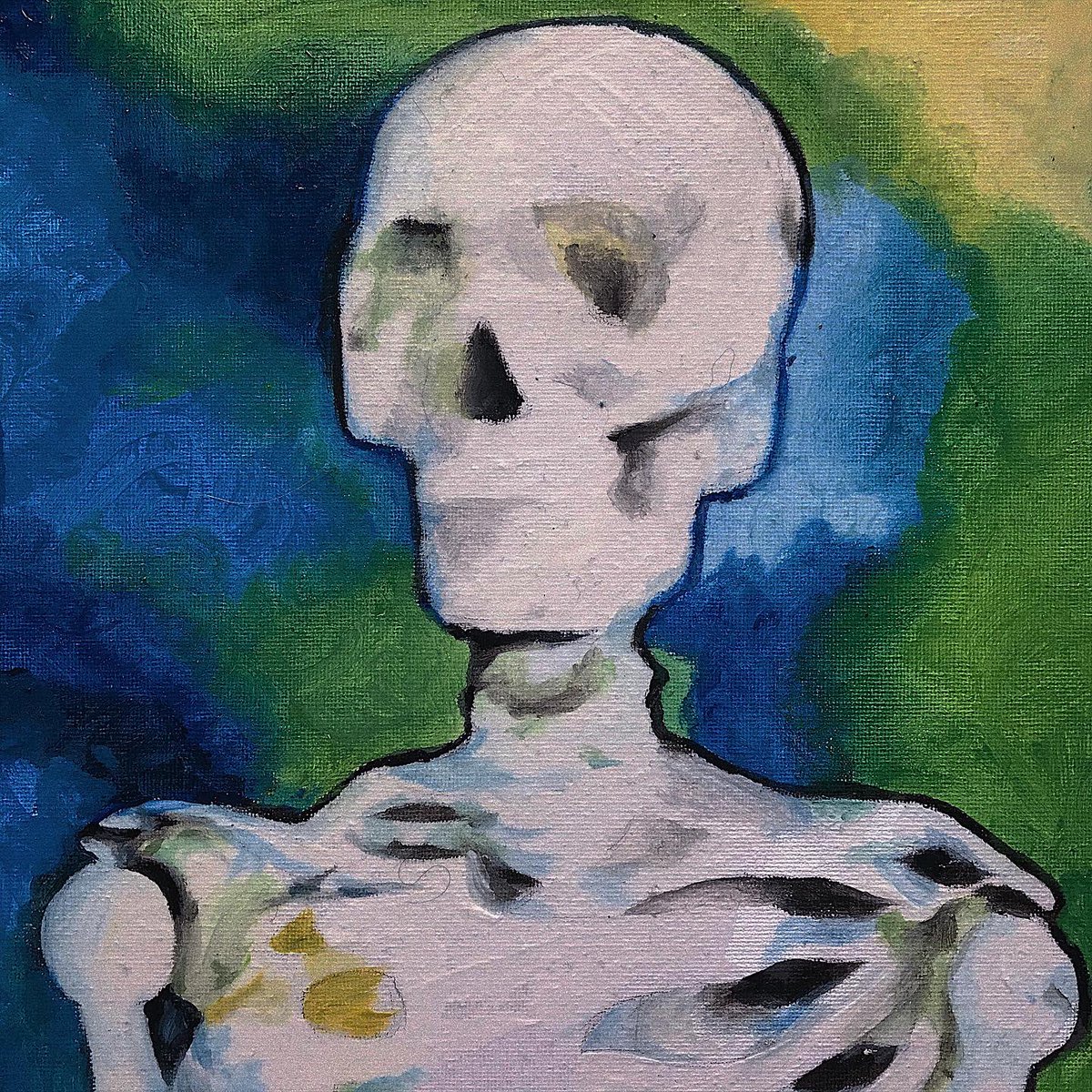 𝐁𝐎𝐍𝐄𝐒 - 𝐔𝐍𝐑𝐄𝐍𝐃𝐄𝐑𝐄𝐃
oil paint on canvas.