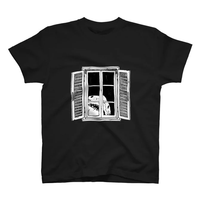 ヤバい窓シリーズ3つ目追加!
Tシャツ、8日まで1000円引きですよー
夏にピッタリの爽やかTシャツだよー

https://t.co/6vpoydEa71 