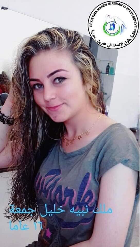 Olo02584609's tweet photo. Wie lange dauert diese Verbrechen gegen die Menschen in meine Stadt Afrin
Jeden Tag die türkischen Regierung und syrischen Islamisten setzen ihre Verbrechen gegen Zivilisten in Afrin, im Nordwesten Syriens, fort
Eine junge Frau wurde tot aufgefunden.Sie war vorher entführt worden https://t.co/iIjlRp59PQ