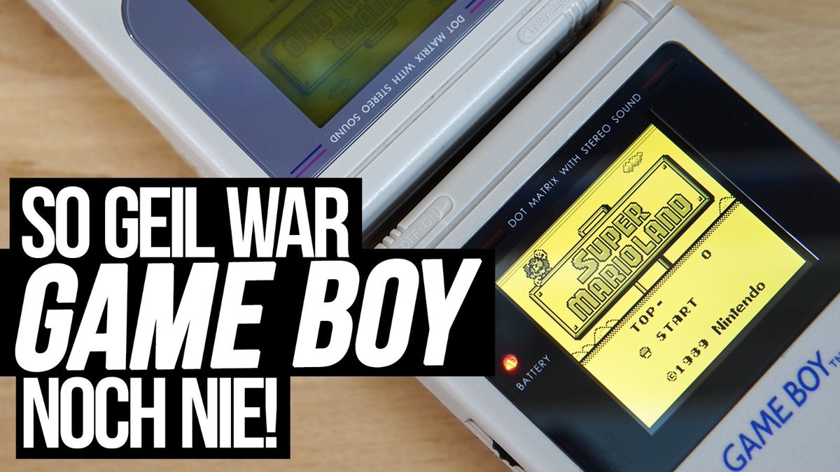 nescommando's tweet photo. So geil war #GAMEBOY noch nie!
Darum geht‘s im heutigen #NESCommando-Video, in dem Marcel die neueste Version des IPS Display Mods für den #NintendoGAMEBOY zeigt.
Video:
https://t.co/thUNuGFVuT
Danke an @retrohahn für die Bereitstellung des Geräts.
#gameboyips #gameboylcd https://t.co/hjX1A6ZpLJ