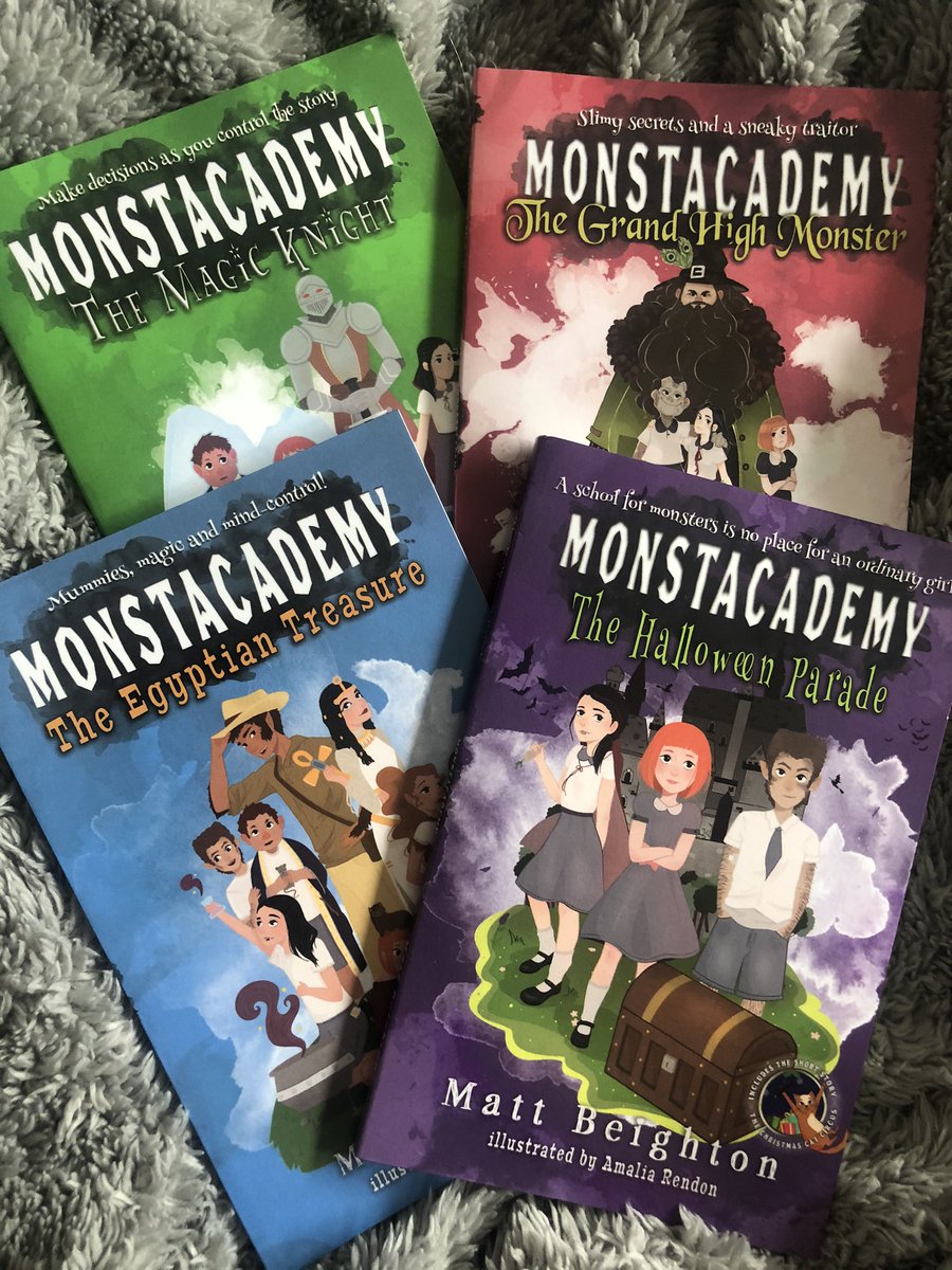 Want to win an entire set of Monstacademy books? Just like &amp; RT this post!

Blog will be released on Wednesday, if you want to find out more 👀

Winner picked 14.6.20 after 8pm ✨