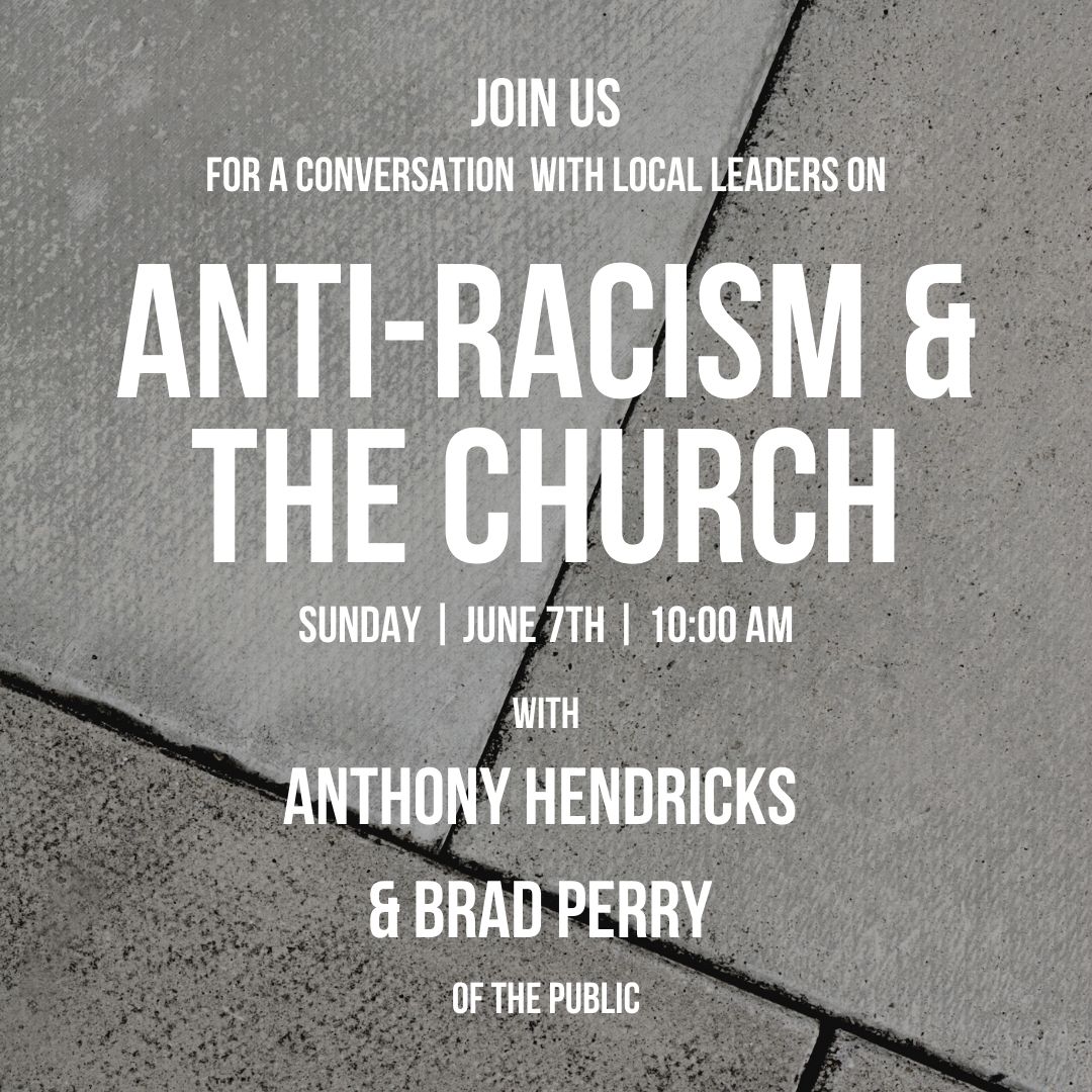 This morning, we're sitting down (on livestream) for a conversation with Brad Perry and Anthony Hendricks of local anti-racism and advocacy group, The Public.

Join us at 10:00 AM at journeytn.com/livestream