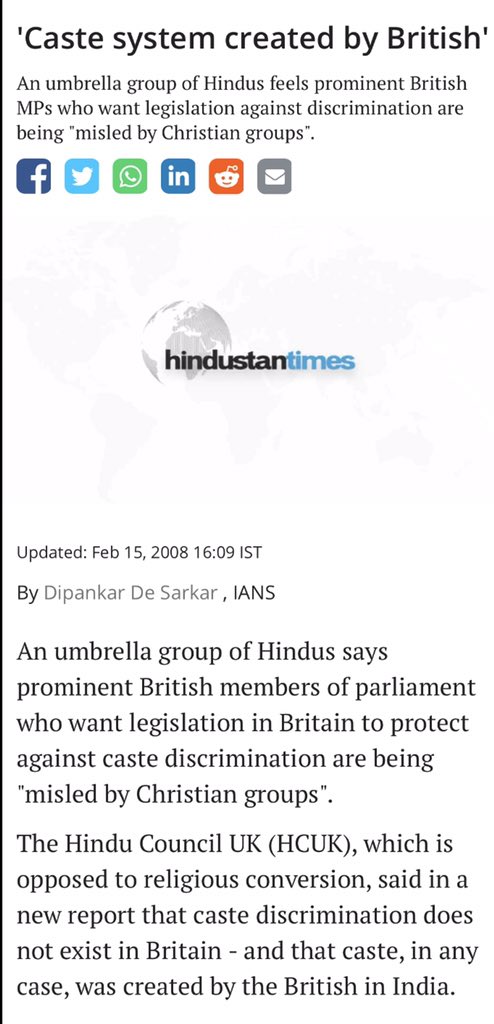 The Bhagvad Gita too emphasises on Karma and not Varna. I agree that the Varna System existed but it intensified by the  #Britishers and  #Communists to create a divide in the Sanatana Dharma. (9/21)