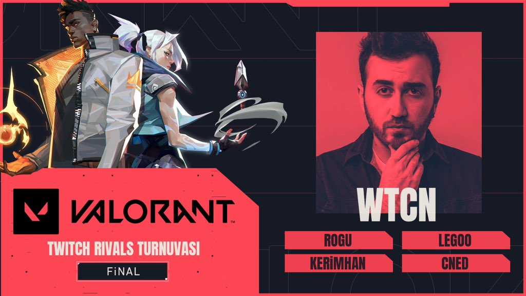 Aryenis Gaming (@aryenisgaming) on Twitter photo Team wtcN Twitch Rivals Finali'nde 2-0 mağlup olarak turnuvayı 2. olarak tamamladılar. Finale'e kadar çıkmak bile büyük bir başarıydı. Elinize sağlık!
Tebrikler Team wtcN!!
<a href="/feritkw/">Ferit Karakaya</a>
<a href="/cNedf0r/">Mehmet Yağız İpek</a>
<a href="/kerimhandumann/">kero</a>
<a href="/semihslvi/">Semih Selvi</a>
<a href="/burakrogu/">Burak Eryol</a> Team wtcN Twitch Rivals Finali'nde 2-0 mağlup olarak turnuvayı 2. olarak tamamladılar. Finale'e kadar çıkmak bile büyük bir başarıydı. Elinize sağlık!
Tebrikler Team wtcN!!
<a href="/feritkw/">Ferit Karakaya</a>
<a href="/cNedf0r/">Mehmet Yağız İpek</a>
<a href="/kerimhandumann/">kero</a>
<a href="/semihslvi/">Semih Selvi</a>
<a href="/burakrogu/">Burak Eryol</a>