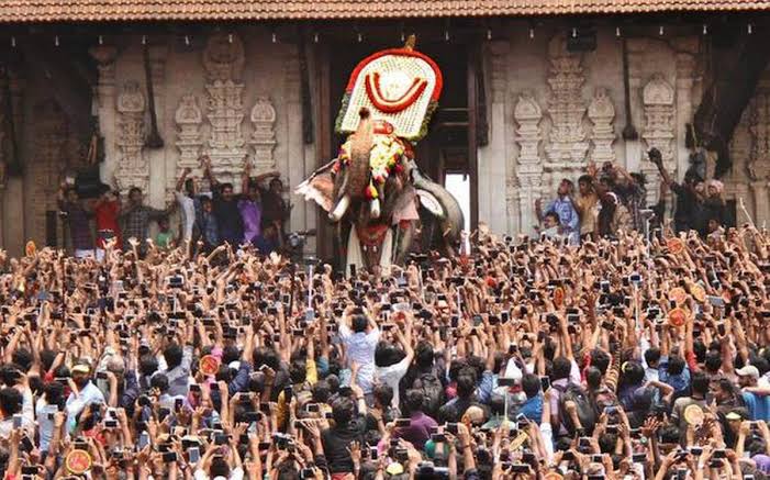  Elephant is not just an Animal..'Techikottu Ramachandran' from Vadukkunathan Temple, is an emotion for devotees!! #TrissurPooram