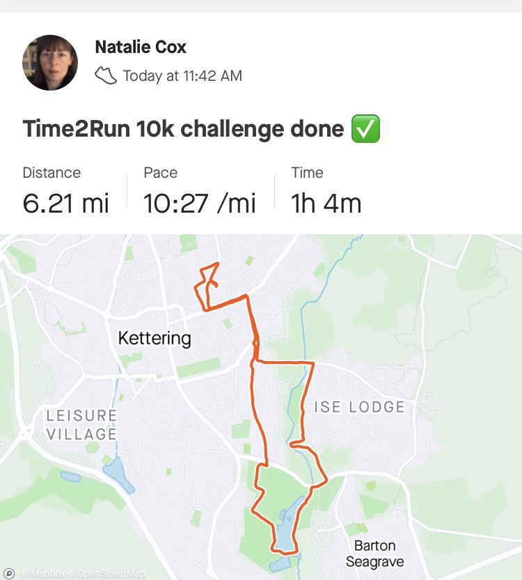 Loved that run this morning ❤️🏃🏻‍♀️