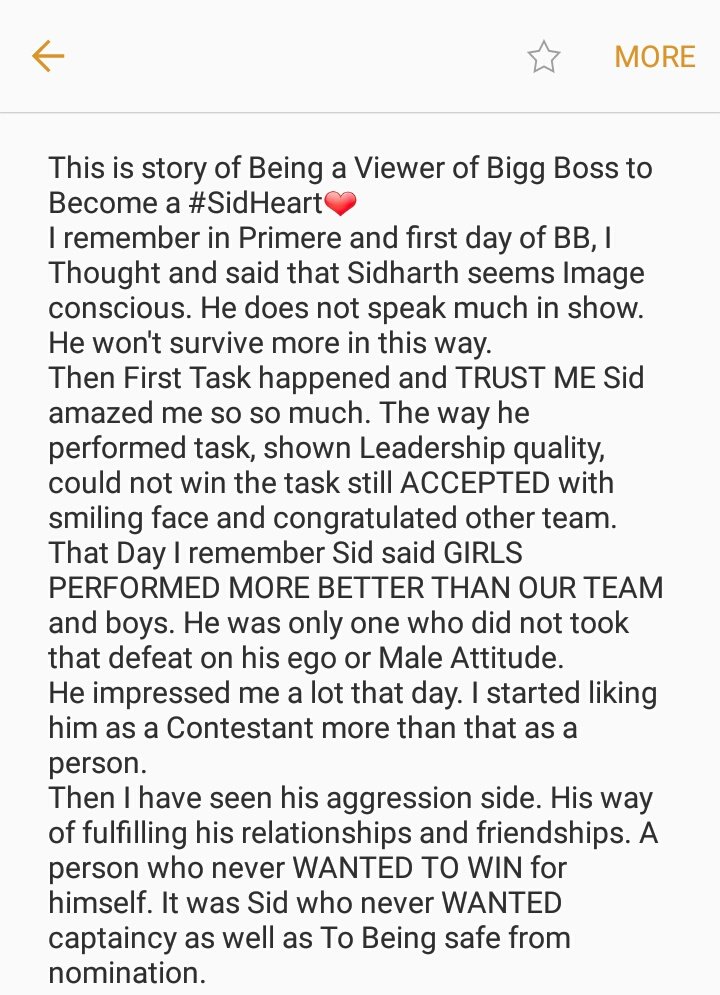 Third OneWhen He Came Out of Bigg Boss house.I just wanted to share how a Neutral viewer became Fan of  @sidharth_shukla. Shared Feelings in words. #SidharthShukla