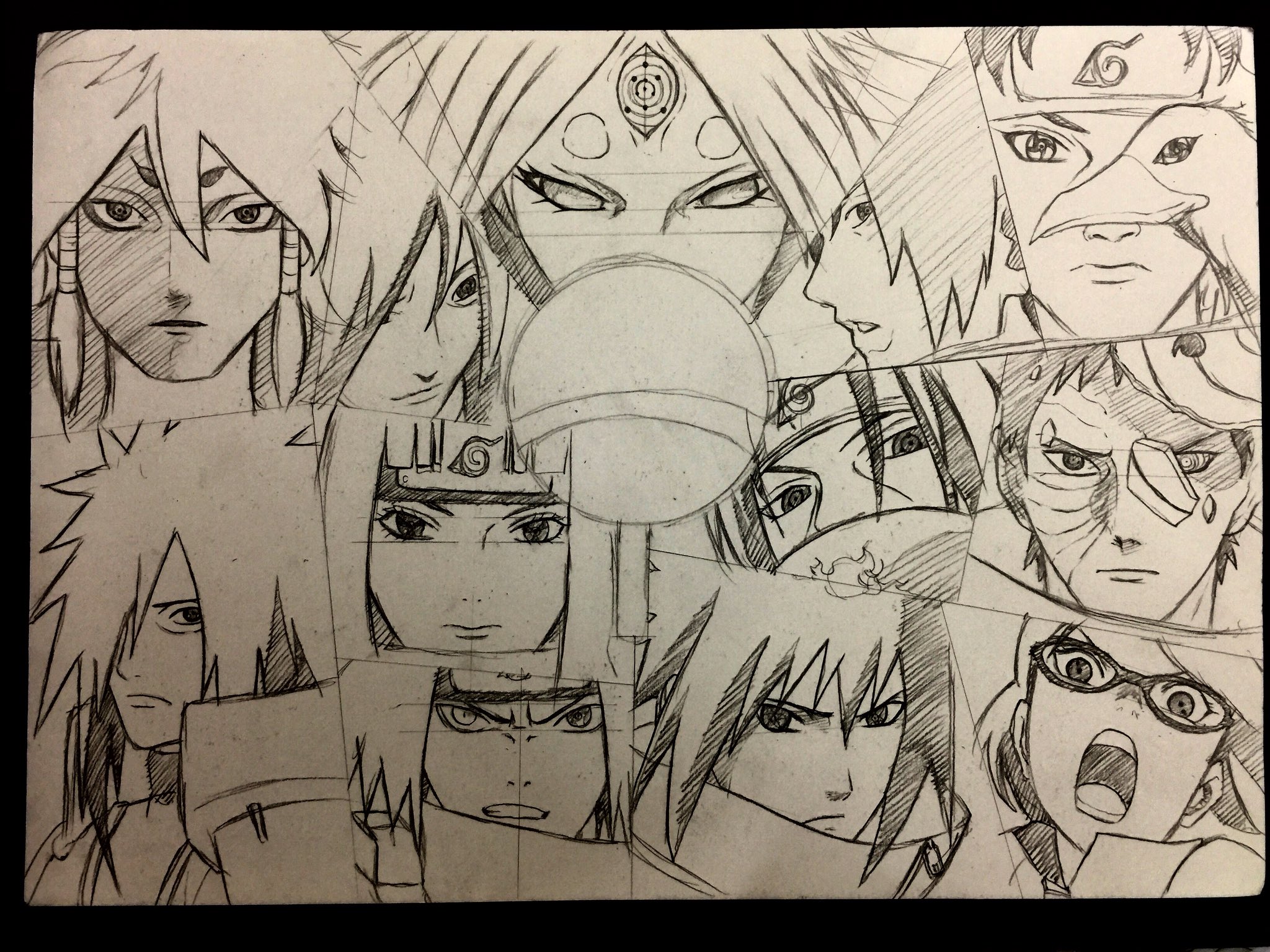 Sketch - Naruto Shippuuden by erickenji on DeviantArt