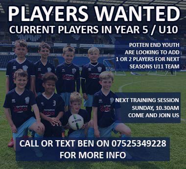Potten End Youth FC (@peyfc) on Twitter photo #playerswanted #grassrootsfootball #squadbooster <a href="/W_H_Y_L/">West Herts Youth Lge</a> <a href="/HertfordshireFA/">Hertfordshire FA</a> #kidsfootball #playersneeded #playerswanted #grassrootsfootball #squadbooster <a href="/W_H_Y_L/">West Herts Youth Lge</a> <a href="/HertfordshireFA/">Hertfordshire FA</a> #kidsfootball #playersneeded