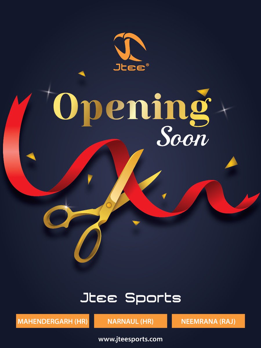 jteesportsindia's tweet image. #JteesportsIndia #JTEE #openingsoon #newstore #newlocation