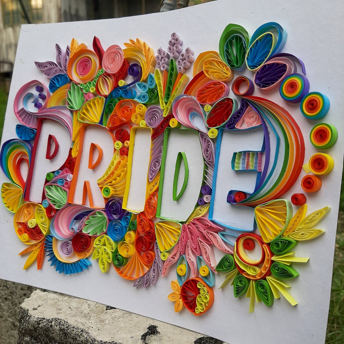nrmn_1921's tweet photo. HAPPY PRIDE 2020🏳️🌈
A paper quiling art
❤🧡💛💚💙💜🖤
#PrideMonth #PRIDE2020 #quiling https://t.co/te1Sbp6Mhk