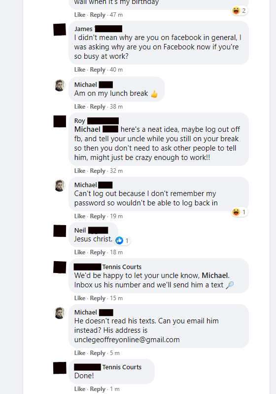 Sir Michael tweet media