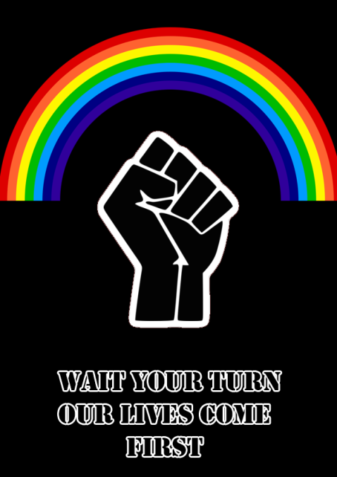 JewannaB's tweet photo. #PrideMonth Hi there. Could you please NOT make everything about you people?! Is your #Pride worth more than our lives?! #JusticeBeforePride #BlackLivesMatter #PrideCanWait https://t.co/rOHDcgjyzO