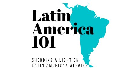 Despite being a diverse cultural region, Latin America is rarely covered by the British media. The purpose of Latin America 101 is to make Latin American affairs accessible by bringing the news to you. We'll be launching our site soon so keep your eyes peeled! #LatinAmerica #News