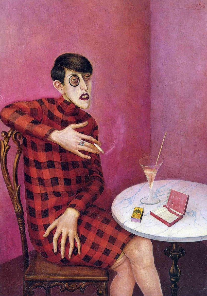 7. Portrait of the Journalist Sylvia von Harden, Otto Dix, 1926