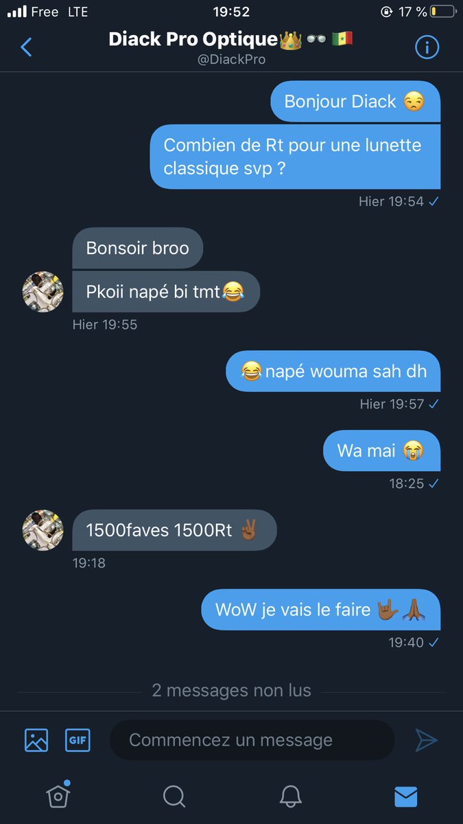 Ousmane2028's tweet photo. Bon mes amis love j’ai besoin de vous. Juste 1,5k Fav et 1,5k Rt. 

Juste 6s pour relever le défi merci 🙏🏾 https://t.co/YGJJ7CEibL